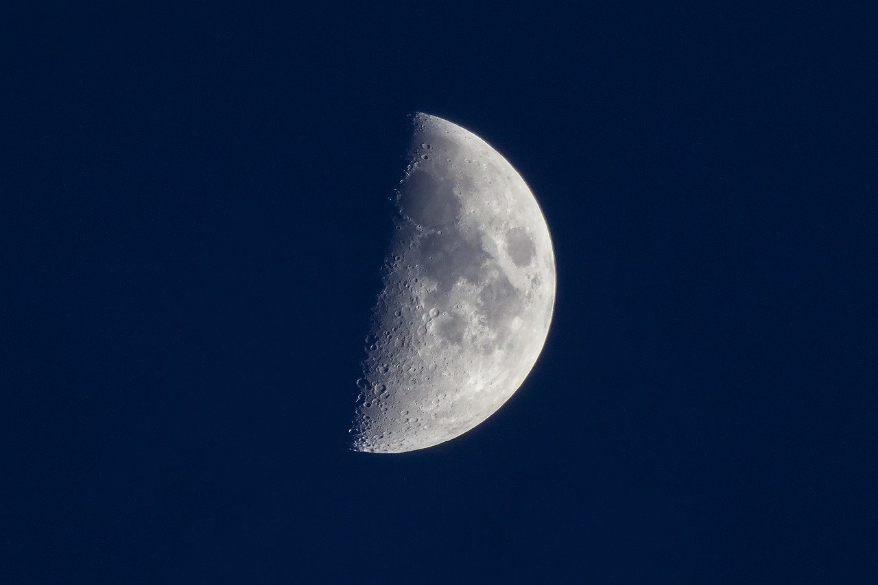 moon, free background, wallpaper 4k