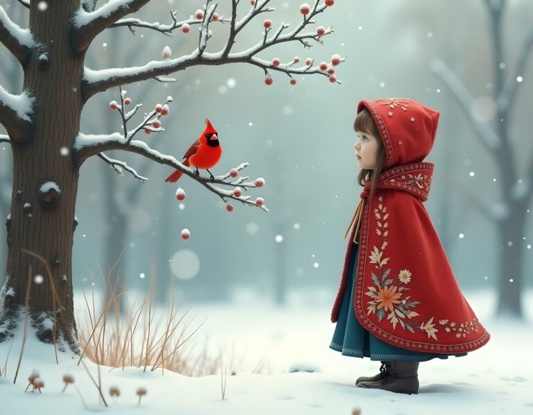 ai generated, girl, bird