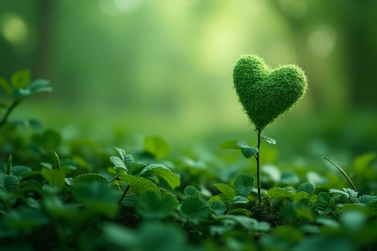 valentine's day, plants, green