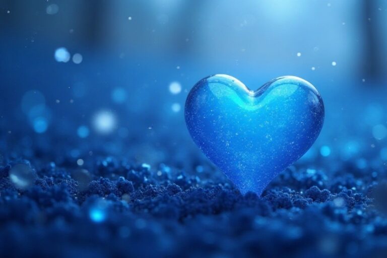 valentine's day, heart, blue