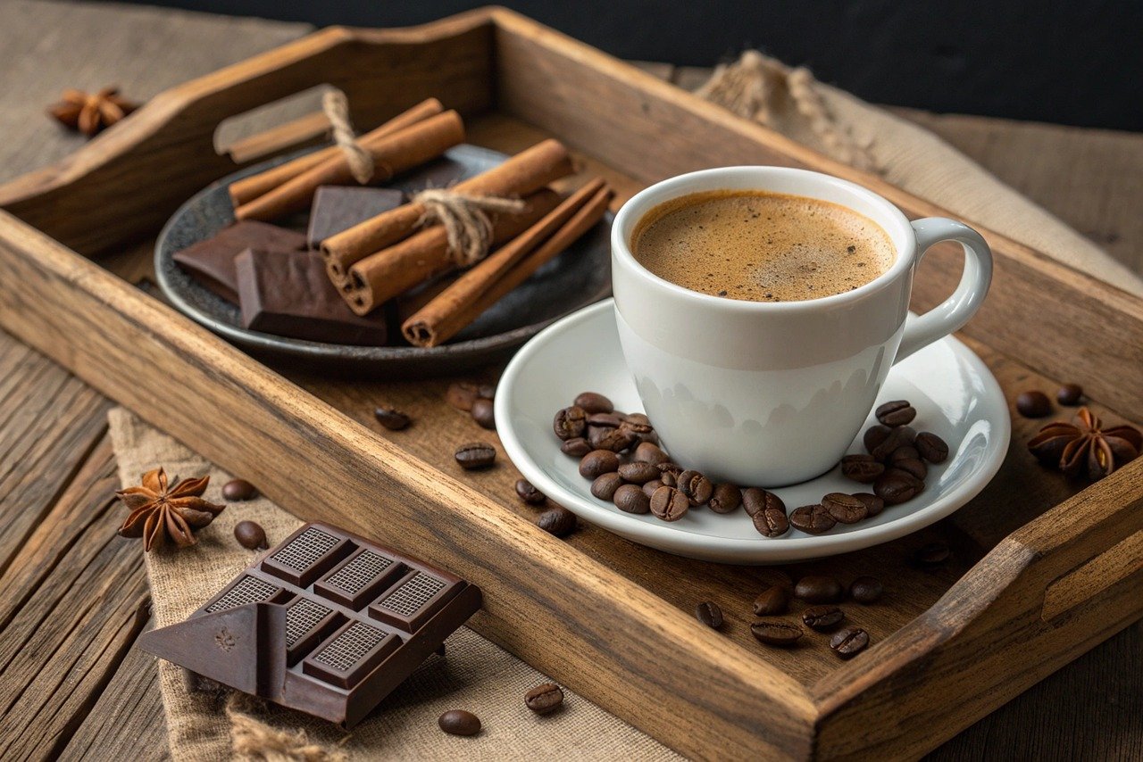coffee, café, latte, cappuccino, espresso, barista, latte art, coffee beans, grinder, iced coffee, hot coffee, café interior, coffee shop, cozy café, coffee cup, coffee culture, breakfast, croissant, coffee lifestyle, caffeine, mug, takeaway coffee, americano, flat lay, cup