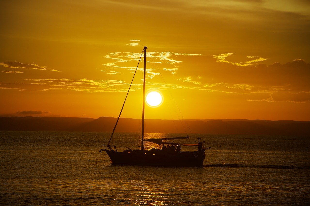 sunset, sea, sun, landscape, mountain, calm down, peace, clouds, water, peaceful, mexico, nature, darling, baja california sur, bcs