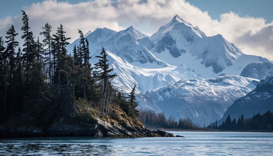 alaska, nature, mountains, landscape